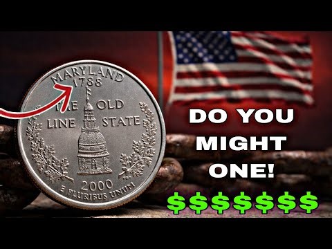 Ultra Rare State Quarter Found Pocket Change 2000 Maryland and 2005 Minnesota Errors Worth Thousands