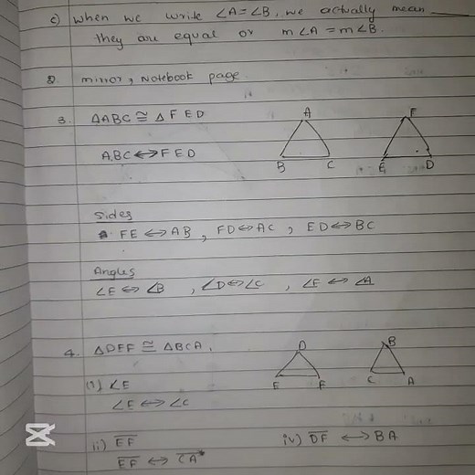 7th class Maths|NCERT|Exercise 7.1|Congruence of Triangles