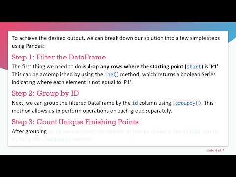 How to Count Unique Values in Pandas with groupby