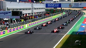 A red flag ending but the red car wins. Critical Slater won the start from Beeton and with multiple safety cars then ultimately a red flag, it was the start that won it for Freddie. The highlights - and some lowlights too of race 1… #F4 #Formula4 #F4ITA #Race #Racing #racinglife #speed #car #motorsport #motorracing #formula #formularacing #singleseater #openwheels #WSK #WSKPromotion #ACIsport #tatuus #IMOLA #instavid #instatv #highlights #IF4C #ACIscuolafederale #Euro4 #2024 #roadtonextrace #val