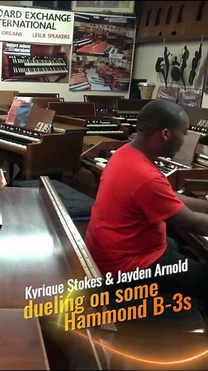 Dueling Hammond B-3 Organs
