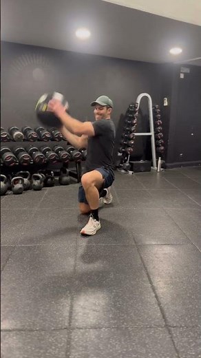 Half kneeling MB Slam / Rotation