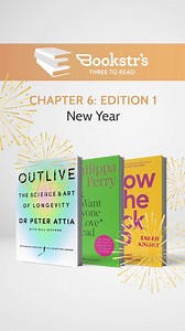 For our #Bookstrthreetoread, we're looking at 3 books you'll want to ring the new year with! Enjoy 3 books that will help you start the year off right and learn how to improve yourself and your personal life. [📹 video by Bruna] | Bookstr