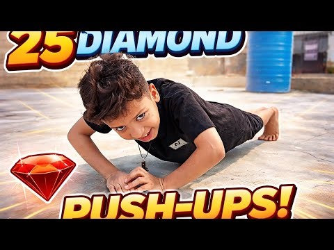 25 Diamond Push-Ups Challenge 💎💪 | Kid Strength Power!#kidvlogger #mydailyvlog #fitnessvlog