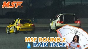 30K views · 543 reactions | Keifli, Faidzil and Alif dances in the rain for the final heat of Group 4, Round 2! Despite a very understeery episode, Alif kept on fighting till the end. #msfracing #msfsuperturismo #exnlube #hankookmotorsporttires #tocautomotivecollege #fawstersuspension | MSF Series | Facebook