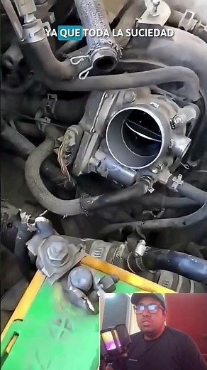 ✅ Así se limpia el throttle body correctamente #automotriz #reparacion #tutorial