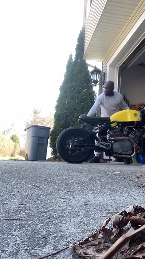 Custom Yamaha Virgo Cafe Racer Build