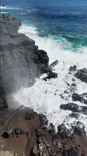 #maui🏝 #drone🚁 #4k #hawaiianisland #nakaleleblowhole