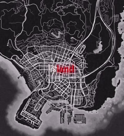 The GTA 5 map is NOT an island #gta #gta5 #gtav #gtaviral #fyp | GTA 6 Map