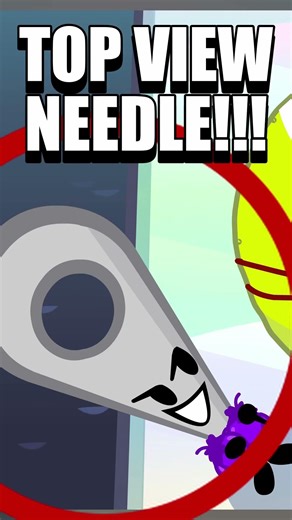 needle disposes of tennis ball's stew... - (bfdia 23) #shorts #bfdi #bfdia