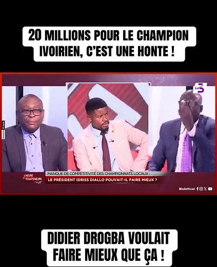 Les enjeux financiers du football ivoirien : Didier Drogba
