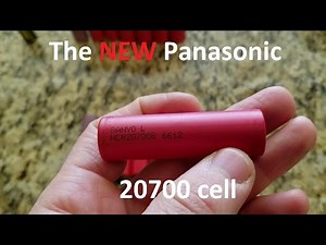 The NEW Panasonic 20700 cell