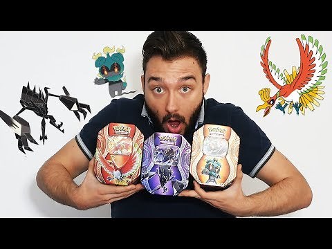 Ouverture de 3 Pokébox MARSHADOW GX ! NECROZMA GX ! Ho Oh GX ! EPIC BOX POKEMON !