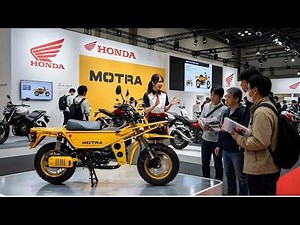 The New 2026 Honda Motra 125 Officially Unveiled!! Competing with the Yamaha PG-1