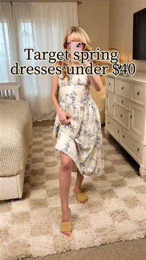 Target Spring Dresses Under $40 🌸 Floral Dress Finds 2026