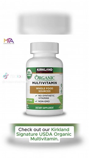 Kirkland Signature USDA Organic Multivitamin Review