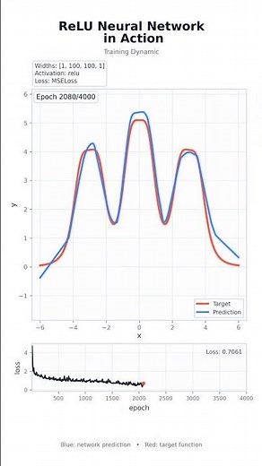 How ReLU neural network learns functions?