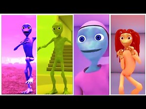 CRAZY FUN BATTLE 👽💃 | Funny Alien Dance for Kids | Alien Pulse Motion