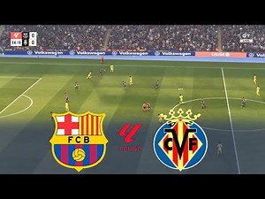 FC BARCELONA vs VILLARREAL | LALIGA 2025/26