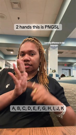 Which sign language do you use and are aware of? ASL is not the only one that exists even though it’s popular today. Learning differences in sign languages. PNGSL vs ASL #learnsignlanguage #deafhoh #langaugeandcommunication #educational | Signing with Clarebear