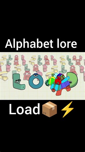 alphabet lore but it's load #alphabetsong #shorts #abcdefghijklmnopqrstuvwxyz #load
