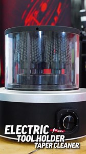 82K views · 628 reactions | Having trouble keeping the tapers on all of your toolholders clean? Bradley walks us through how the Electric Toolholder Taper Cleaner makes this process a breeze. Whether it's just grime and dirt or some actual rusting and oxidation, this cleaner makes short work of getting the surface back to a smooth shine. Keep your tools clean: https://hubs.la/Q03hl0NT0 #haascnc #haasautomation #haastooling #haas | Haas Automation, Inc. | Facebook