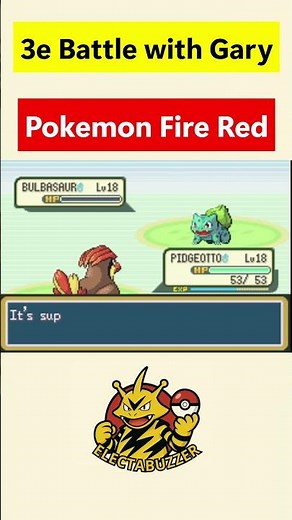 Third Battle Gary | Pokemon Fire Red Walkthrough