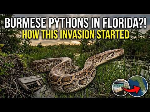 how did burmese python get to florida