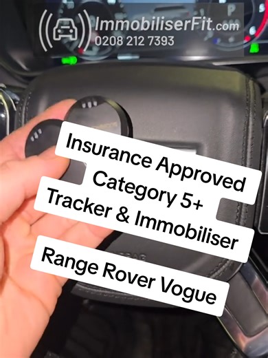 If you own a Range Rover Vogue, your insurer has probably already told you: You need an S5 Tracker. 🛑🚔 We just fitted this Vogue with the ultimate insurance-approved weapon—the S5 with 'No Tag, No Start' technology. Here is how it works: 🔑 The Key Isn't Enough: Even if a thief steals your keys or clones your signal, the car won't start. 🏷️ The ID Tag: The S5 looks for your encrypted Driver ID tag. No Tag = No Start. Simple as that. 🛰️ 24/7 Monitoring: If the car is moved without that tag, t
