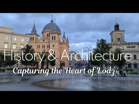 Iconic Walk from Piotrkowska to Freedom Square | Exploring Łódź Poland 🇵🇱