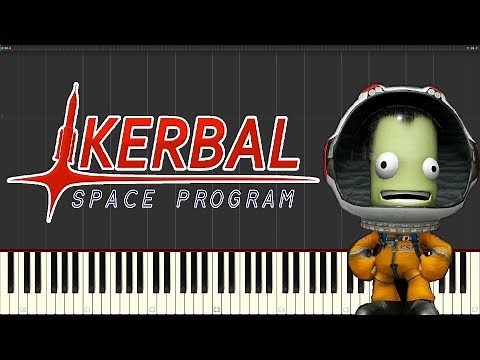 Kerbal Space Program Main Theme - Piano Tutorial