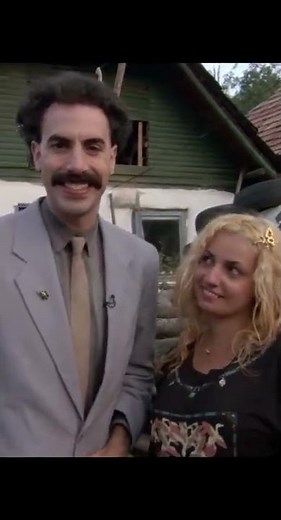 Borat | Borat gives his sister a kiss🤣