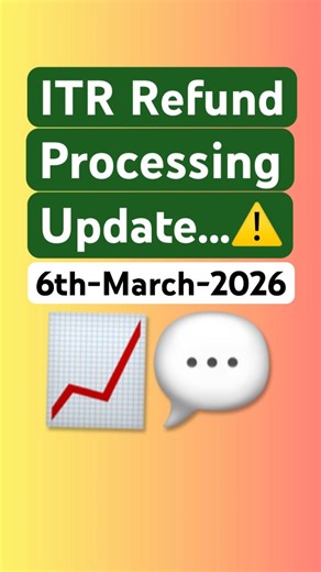 ITR Refund Processing Latest Update | Refund Not processed ? Refund Not Received? #shorts