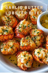 5.1K views · 17 reactions | Garlic Butter Lobster Bites Your elegant...