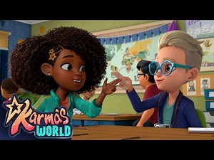 Dyslexia Explained for Kids 💜 | Kids Cartoon | Karma’s World
