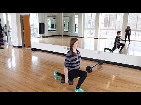 Fitness Tips: Weighted Forward Lunge