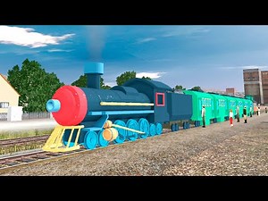 Spongebob Train’s Express & The Green Coaches