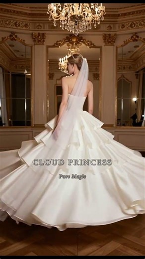 Cloud Princess - Princess Ballgown Wedding Dress | Fairytale Bridal 2026 #Shorts