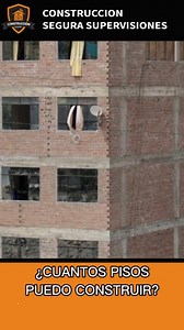 🤔¿CUANTOS PISOS LE PUEDO CONSTRUIR A MI CASA?🏠 7 pisos? 8 pisos ? "Acá la plata es lo que sobra"? Pues la verdad cualquier casa QUE TENGA ALBAÑILERIA puede llegar como máximo, y enfatizó, COMO MAXIMO A 5 PISOS y eso que estamos hablando solo de casas 🏠 bien construidas💪 con criterios SISMORESISTENTES! El resto de casas ni siquiera podrá llegar a 3 pisos✖️… por los ladrillos son sistemas económicos pero también tiene. Desventajas, lamentable esas desventajas parecen no existir en nuestra capi