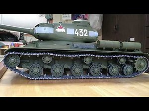 TAMIYA 1/16 RC Tank 【IS-2 】1944 ChKZ 【フルオペレーション】
