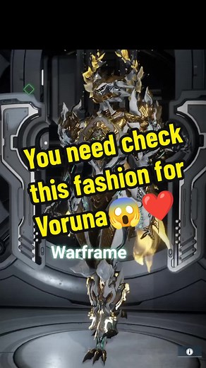 Voruna Warframe Fashion Frame Showcase