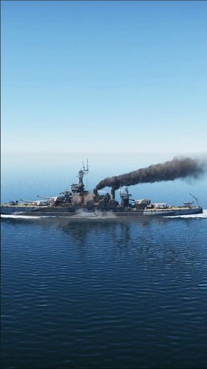 Battleship Unleashes Massive Cannon Fire at Sea 🔥🚢 Epic Naval Combat Moment