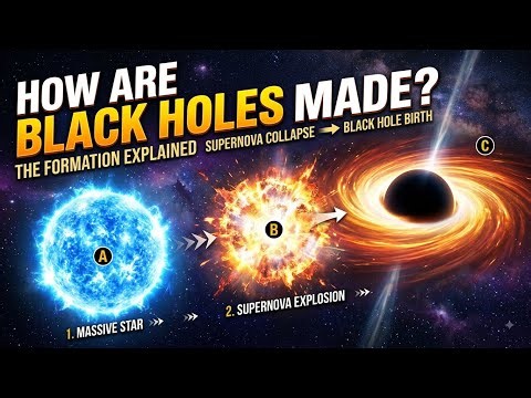 How Are Black Holes made? Explained