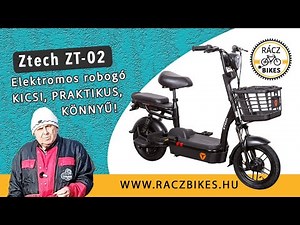 👉ZTECH ZT-02 elektromos robogó 🛵 - egyszerű, kicsi könnyed kialakítás❗️