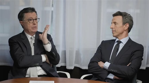 Colbert Reveals ‘Distractingly Beautiful’ Celebrity Guests