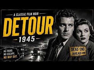 Watch Detour (1945) | Full Movie | One of the Greatest Film Noir Classics - Colorized 4K 60 FPS