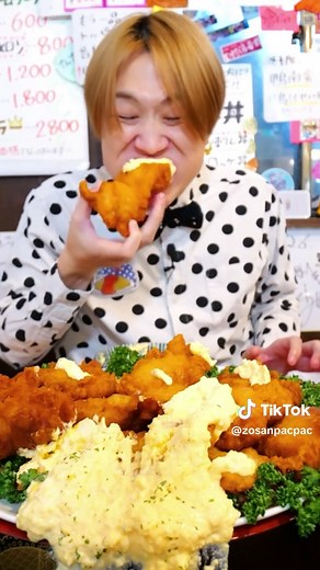巨大タルタル唐揚げチャレンジ！4.5kg
