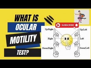 What is Ocular Motility Test? || Extraocular Muscles Evaluation Test
