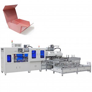[Hot Item] Automatic Collapsible Box Forming&Aseembly Machine Air Pressure 0.6MPa