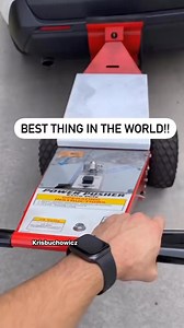 6.7K views · 39 reactions | Powered by two 24 bolt AMG batteries. Has enough torque and power to push a truck uphill. #cartips #carmechanic #toolsofthetrade #PowerPusher #AutoRepair | krisbuchowicz | Facebook